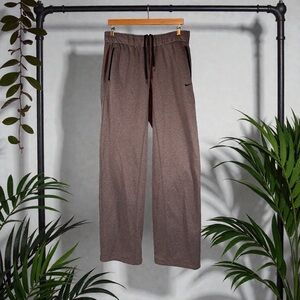Nike Pants Mens Small Gray Joggers Activewear Stretch Swoosh Sweatpants Dri Fit